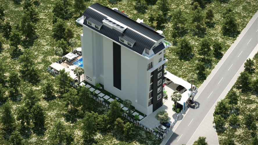 Lotus Residence (Luxuswohnungen zum Verkauf in Alanya Avsallar)