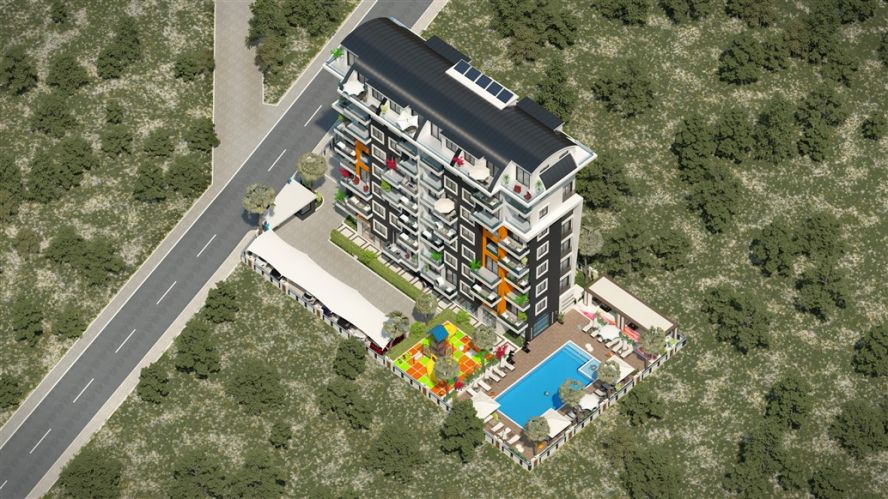 Lotus Residence (Luxuswohnungen zum Verkauf in Alanya Avsallar)