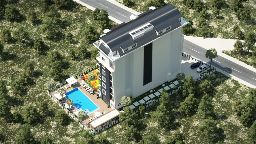 Lotus Residence (Luxury Apartments for Sale in Alanya Avsallar)