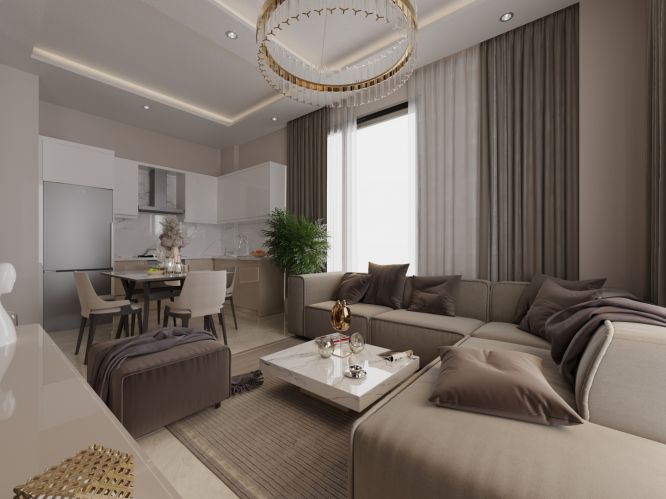 Ses Marine (Apartments for Sale in Gazipaşa Pazarcı)