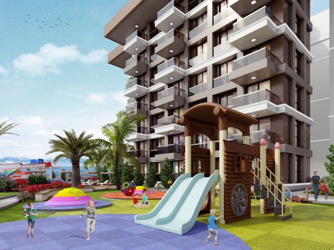 Ses Marine (Apartments for Sale in Gazipaşa Pazarcı)