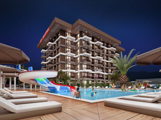 Ses Marine (Apartments for Sale in Gazipaşa Pazarcı)