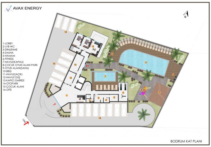 Avax Energy (Apartments for Sale from the Project in Oba, Alanya)