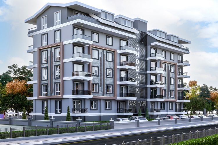 New Apartments for Sale in Landmark Gazipasa Housing Project