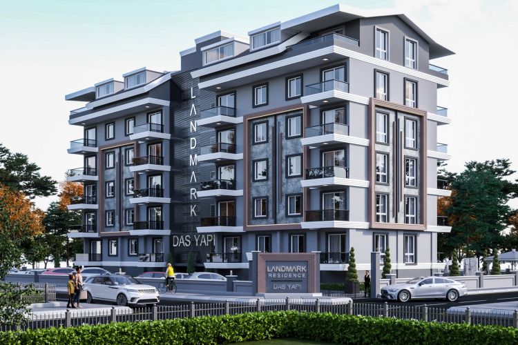 New Apartments for Sale in Landmark Gazipasa Housing Project