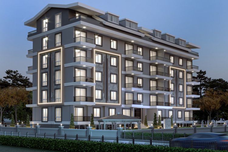 New Apartments for Sale in Landmark Gazipasa Housing Project