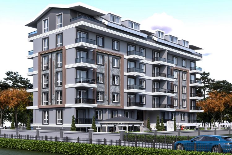 New Apartments for Sale in Landmark Gazipasa Housing Project