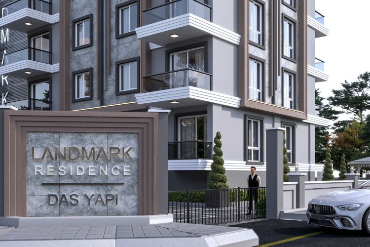 New Apartments for Sale in Landmark Gazipasa Housing Project