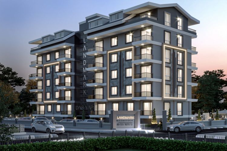 New Apartments for Sale in Landmark Gazipasa Housing Project