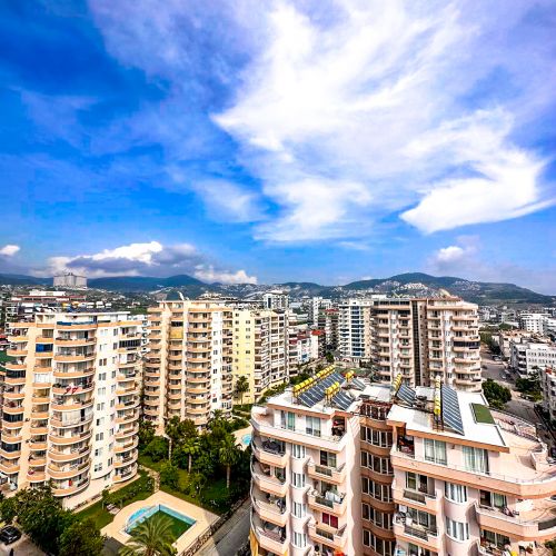 Melani Panorama No:46 (4+1 Flat for Sale in Mahmutlar, Alanya)