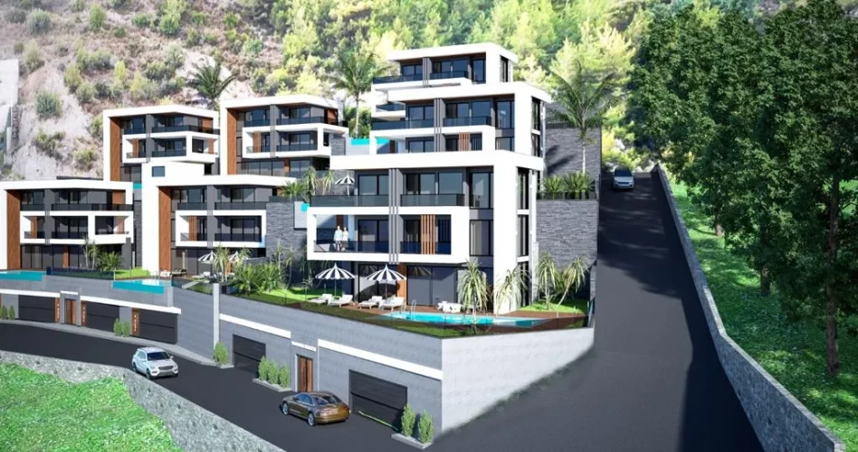 Villa White Palace 3 (Alanya Tepe'de Manzaralı 5+1 Satılık Villa)