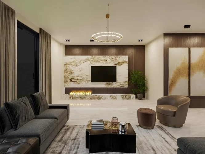 Villa White Palace 3 (Alanya Tepe'de Manzaralı 5+1 Satılık Villa)