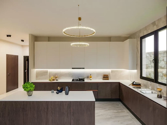 Villa White Palace 3 (Alanya Tepe'de Manzaralı 5+1 Satılık Villa)