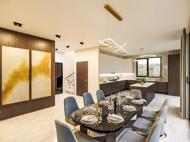 Villa White Palace 3 (Alanya Tepe'de Manzaralı 5+1 Satılık Villa)
