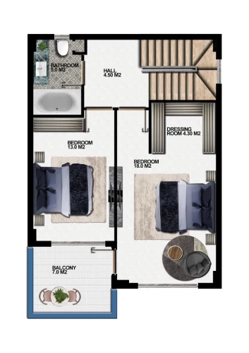 Vip Beach Villa 2 (Alanya Payallar'da Satılık Villalar)