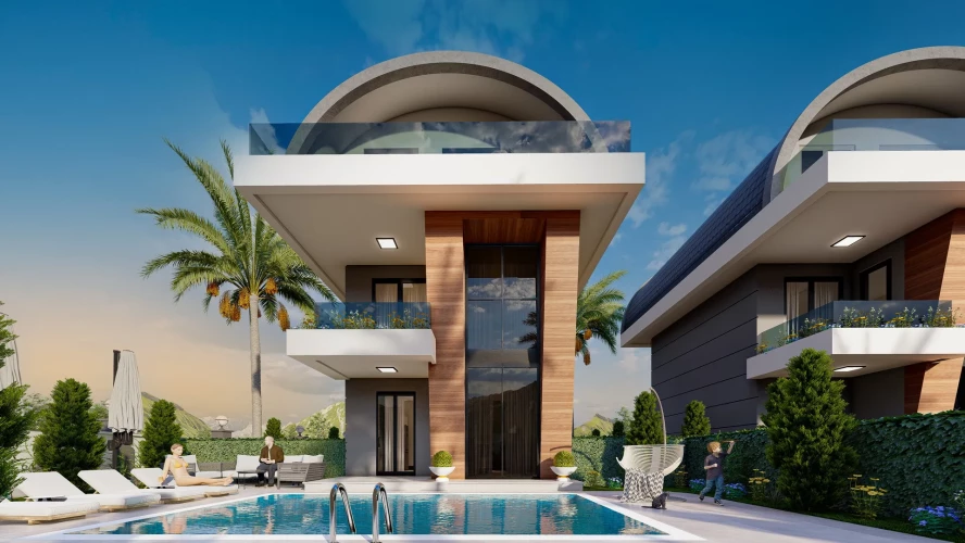 Vip Beach Villa 2 (Alanya Payallar'da Satılık Villalar)