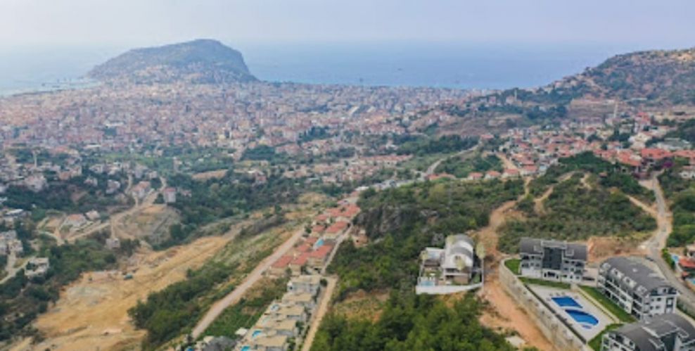 Alanya Tepe Mahallesi Satılık Villa Arsası