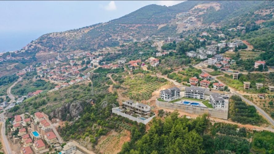 Alanya Tepe Mahallesi Satılık Villa Arsası