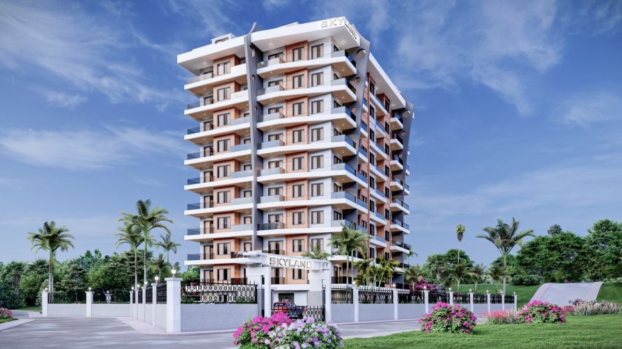 Fenercioğlu Skyland (1+1 Flat for Sale in Alanya Avsallar)