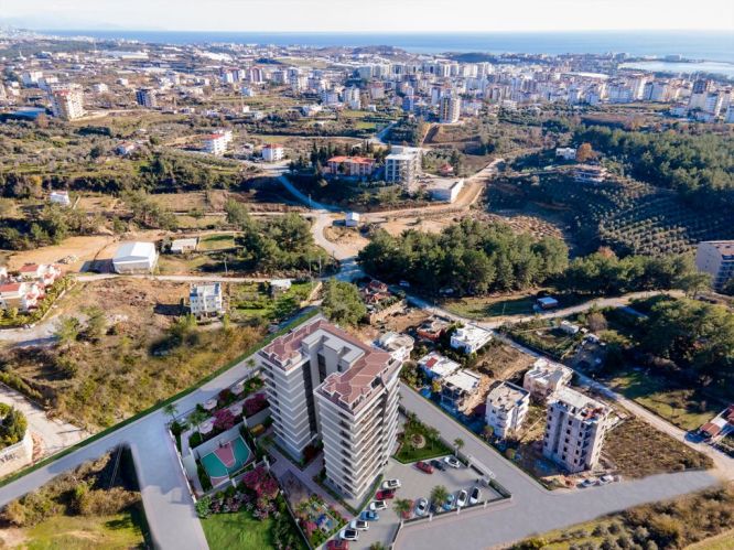 Fenercioğlu Skyland (1+1 Flat for Sale in Alanya Avsallar)