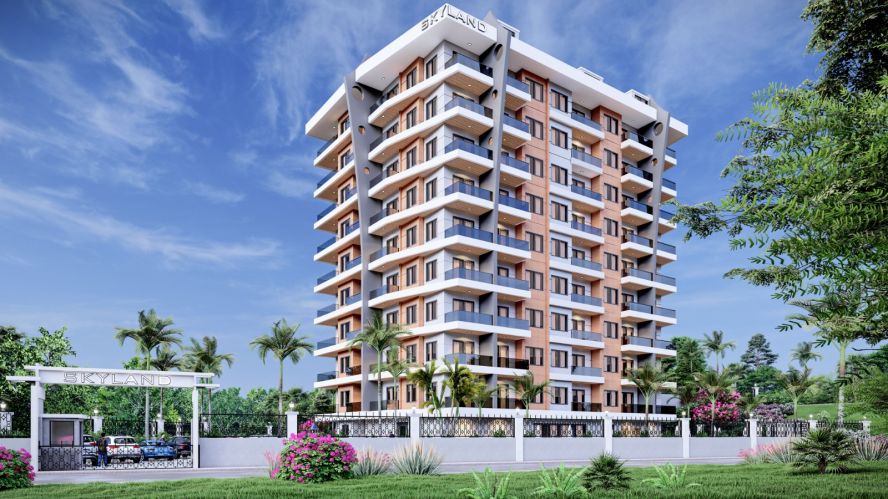 Fenercioğlu Skyland (1+1 Flat for Sale in Alanya Avsallar)