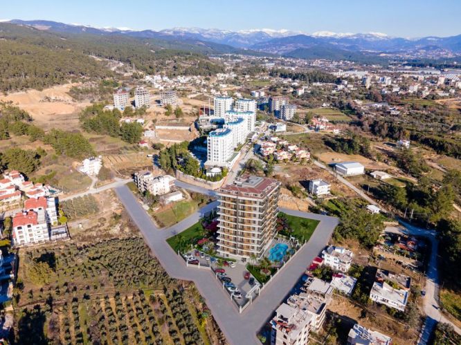 Fenercioğlu Skyland (1+1 Flat for Sale in Alanya Avsallar)