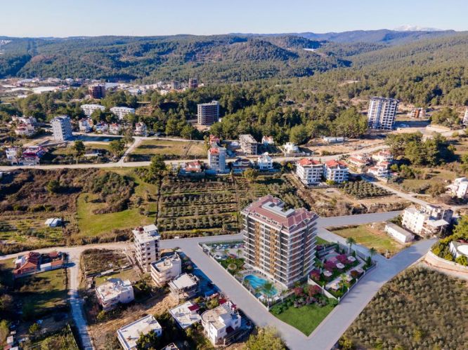 Fenercioğlu Skyland (1+1 Flat for Sale in Alanya Avsallar)