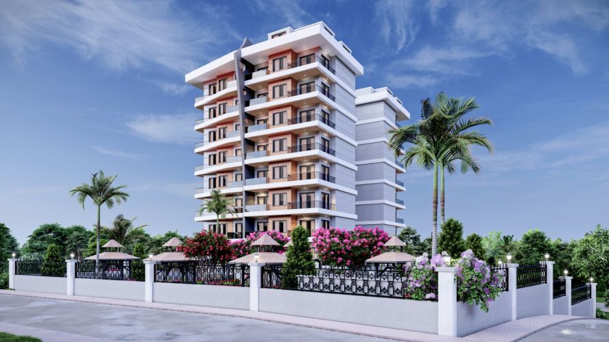 Fenercioğlu Skyland (1+1 Flat for Sale in Alanya Avsallar)