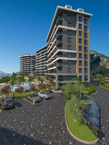 Küçüker Tower (Luxury Apartments for Sale in Kestel, Alanya)