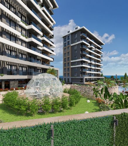 Küçüker Tower (Luxury Apartments for Sale in Kestel, Alanya)