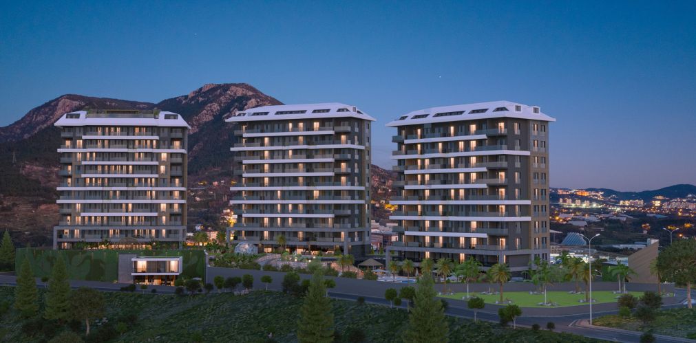 Küçüker Tower (Luxury Apartments for Sale in Kestel, Alanya)