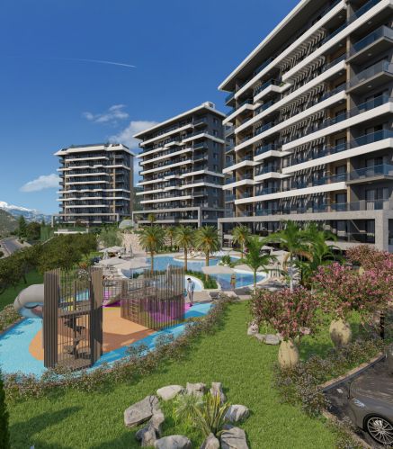 Küçüker Tower (Luxury Apartments for Sale in Kestel, Alanya)