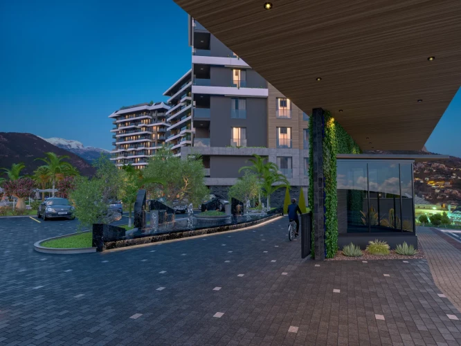 Küçüker Tower (Luxury Apartments for Sale in Kestel, Alanya)