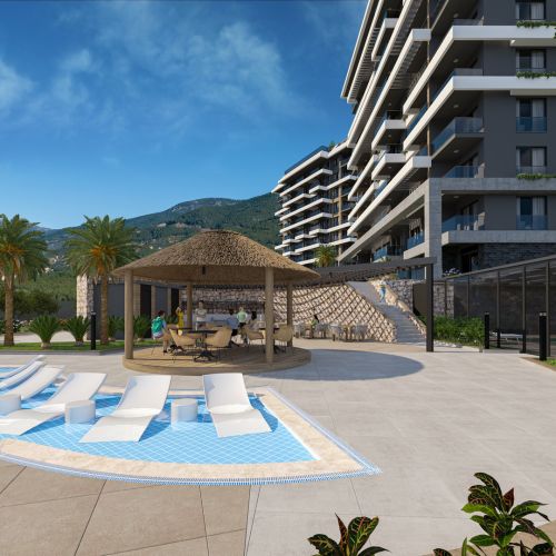 Küçüker Tower (Luxury Apartments for Sale in Kestel, Alanya)