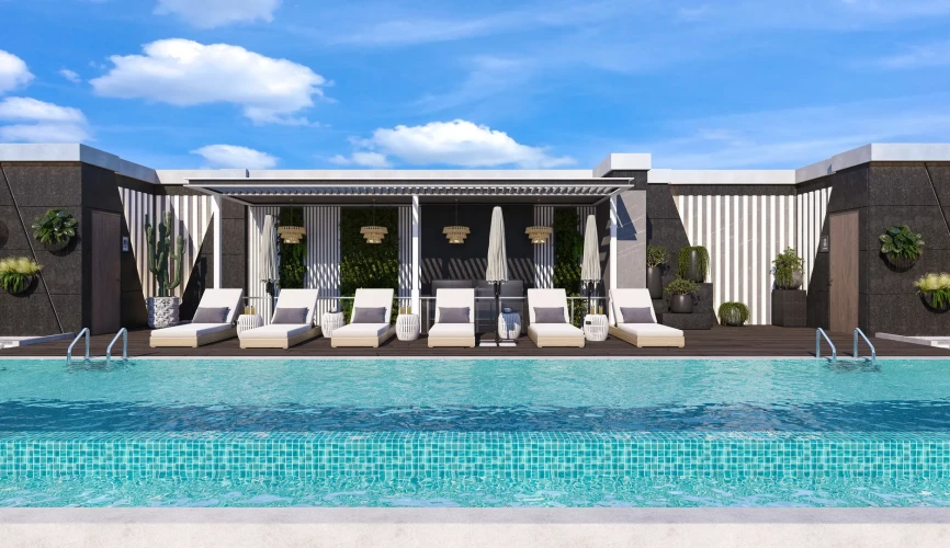 Küçüker Tower (Luxury Apartments for Sale in Kestel, Alanya)