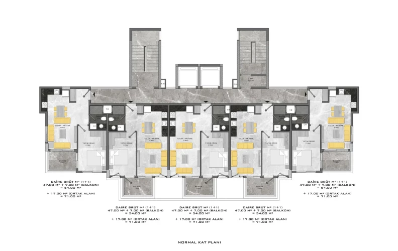 Küçüker Tower (Luxury Apartments for Sale in Kestel, Alanya)