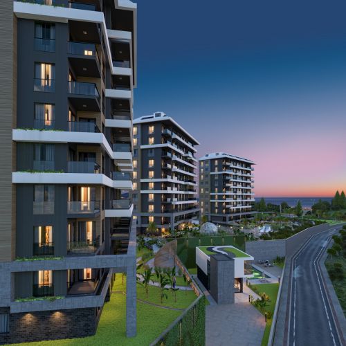 Küçüker Tower (Luxury Apartments for Sale in Kestel, Alanya)