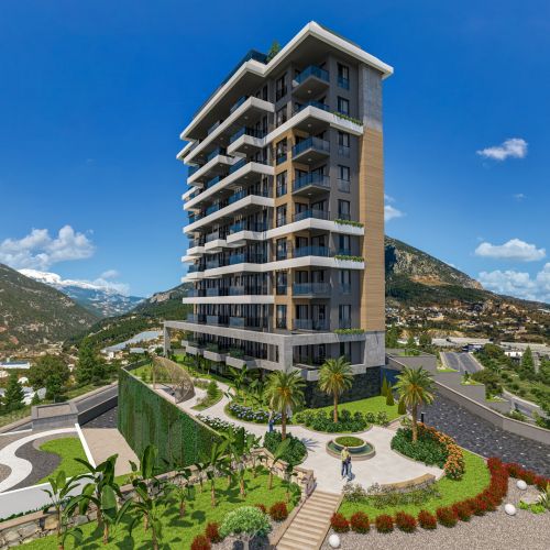 Küçüker Tower (Luxury Apartments for Sale in Kestel, Alanya)