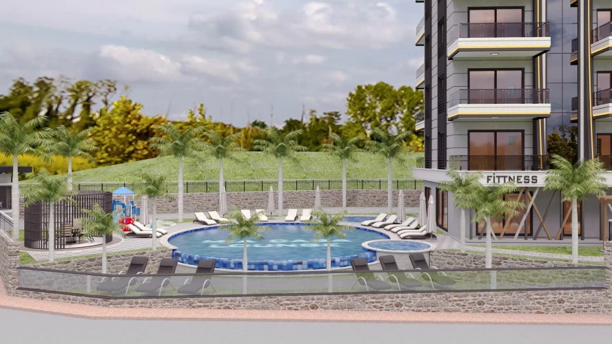 Mia Casa Lounge (Luxury Flats for Sale in Demirtaş)
