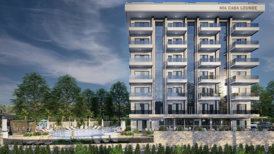 Mia Casa Lounge (Luxury Flats for Sale in Demirtaş)