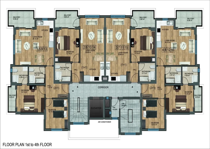 Mia Casa Luxury A Blok Demirtaş
