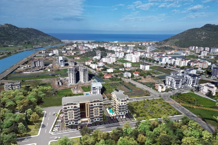 Luxuswohnungen zum Verkauf im Gazipaşa Vega-Projekt
