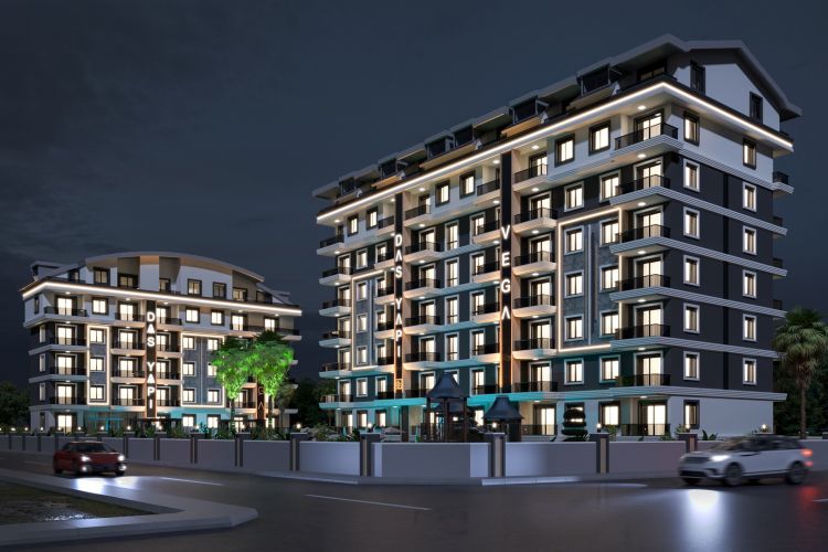 Luxury Flats for Sale in Gazipaşa Vega Project