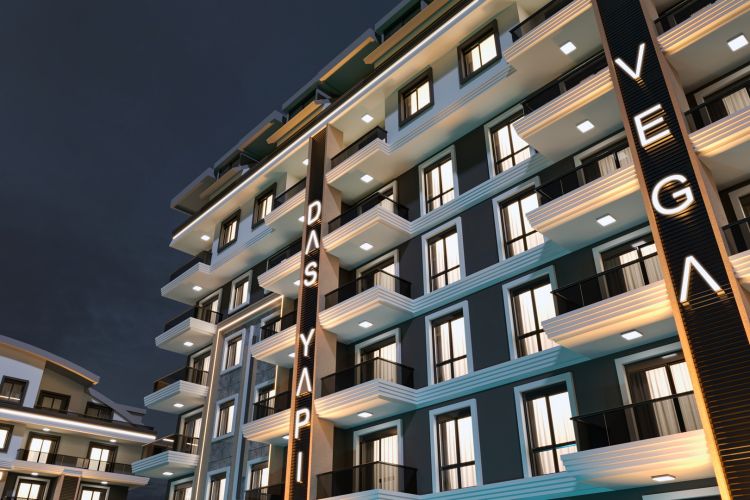 Luxury Flats for Sale in Gazipaşa Vega Project