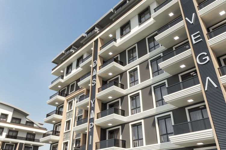 Luxury Flats for Sale in Gazipaşa Vega Project