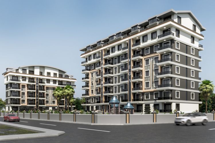 Luxury Flats for Sale in Gazipaşa Vega Project