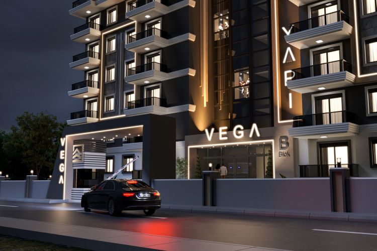 Luxury Flats for Sale in Gazipaşa Vega Project