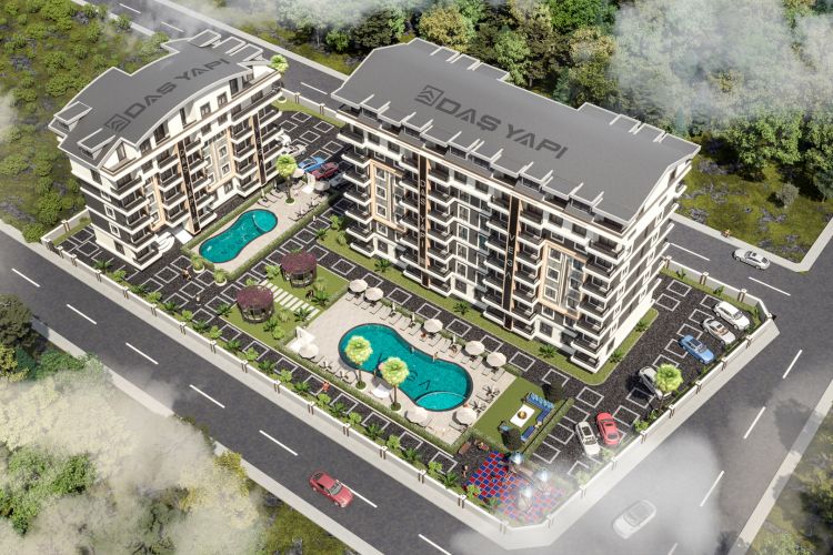 Luxury Flats for Sale in Gazipaşa Vega Project