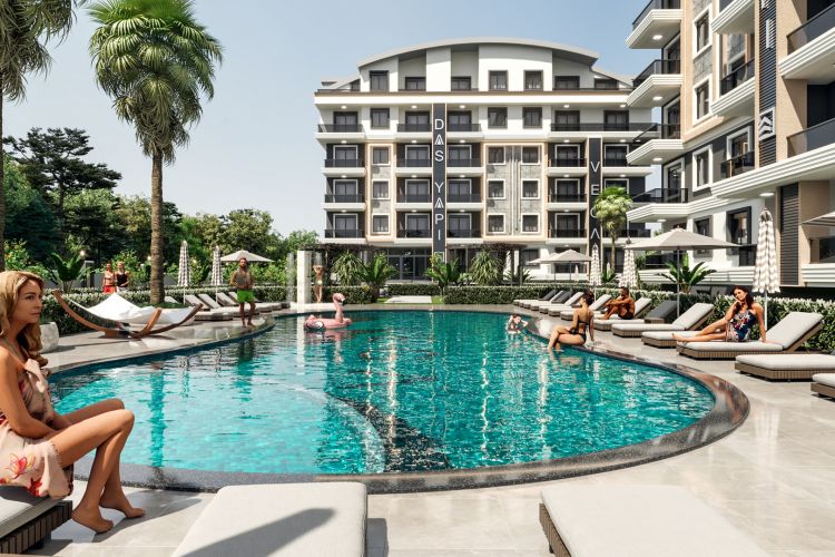Luxury Flats for Sale in Gazipaşa Vega Project