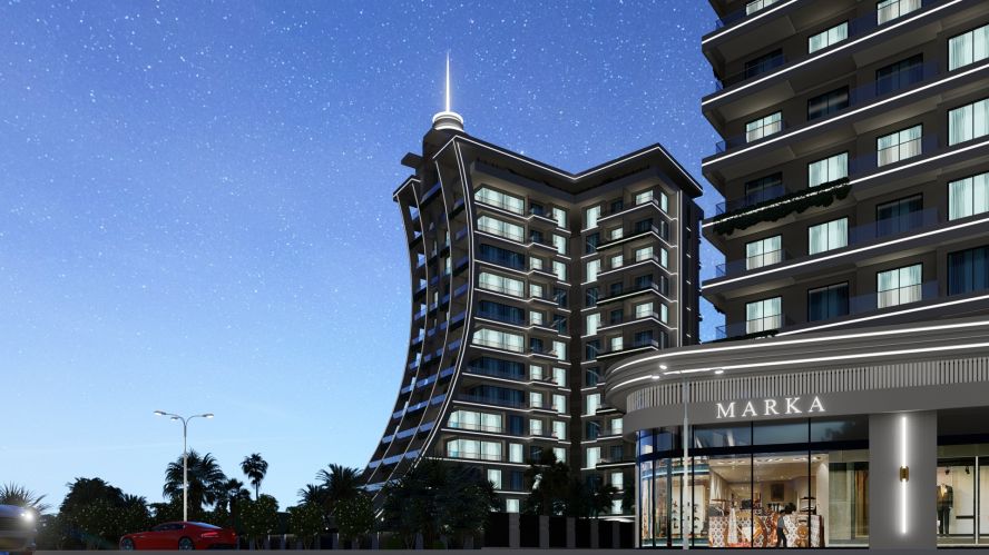 Green Ocean Residence (Mahmutlar'da Satılık 1+1 Daireler)